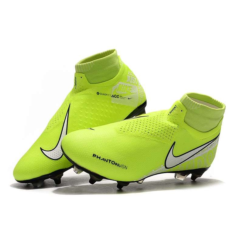 Nike Phantom Vision Elite DF SG PRO Anti Clog Zelená Bílý